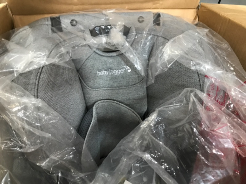 Photo 3 of Baby Jogger City Turn Rotating Convertible Car Seat | Unique Turning Car Seat Rotates for Easy in and Out, Phantom Grey