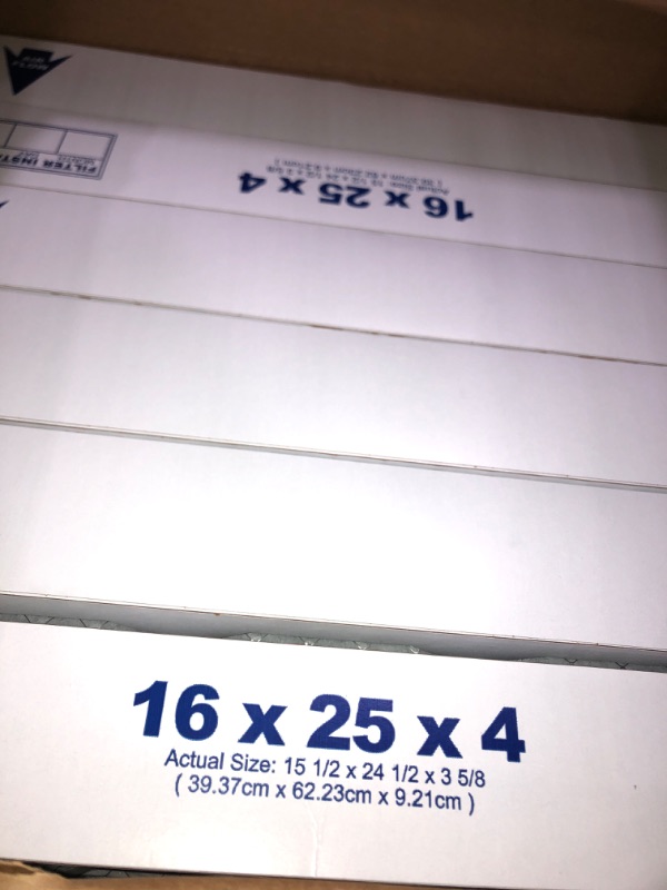 Photo 1 of 16X25X4 6 PC AC AIR FILTER 