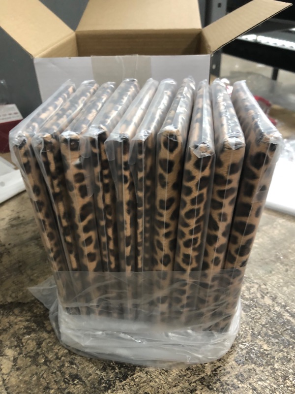 Photo 2 of 10 Pack Server Books for Waitress 4.3 x 8.3 Inch Leopard Check Presenters for Restaurants Waiter Serving Books Guest Check Book with 3 Pockets for Restaurant Cafe Bar Eatery Fit Server Apron(Leopard)