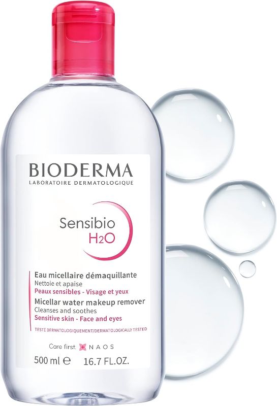 Photo 1 of BIODERMA Sensibio H2O Make-Up Removing Micelle Solution For Face And Eyes, 500 ml
