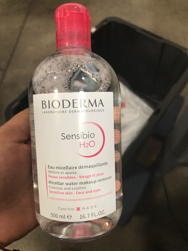 Photo 2 of BIODERMA Sensibio H2O Make-Up Removing Micelle Solution For Face And Eyes, 500 ml
