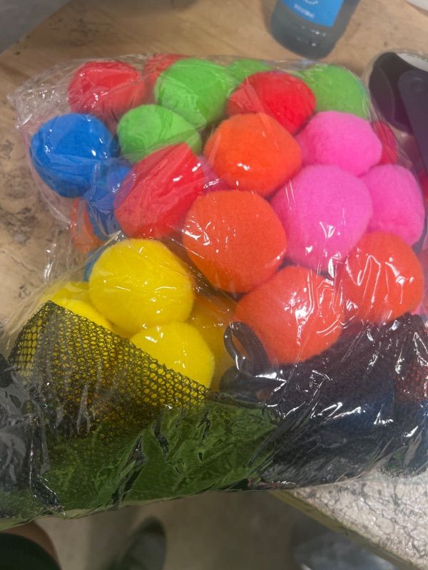 Photo 2 of 60 Pcs Reusable Water Balls, Reusable Water Balloons for Outdoor Toys and Games, Water Toys for Kids and Adults Boys and Girls - Summer Toys Ball for Pool and Backyard Fun Multicolor 60