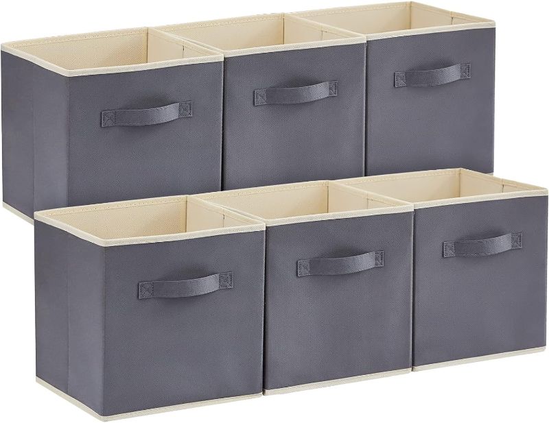 Photo 1 of 
Lifewit Collapsible Storage Cubes 11 Inch Foldable Fabric Bins Multi-color Organizers Decorative Organizing Baskets for Shelves for Closet, Utility Room,...
Color:Gray