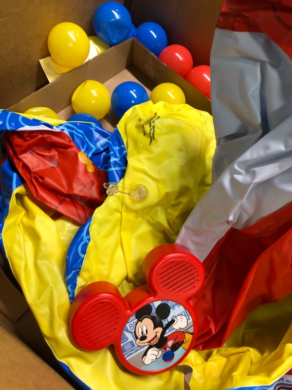 Photo 3 of Mickey Mouse Kids Ball Pit with 50 Balls and Music Feature