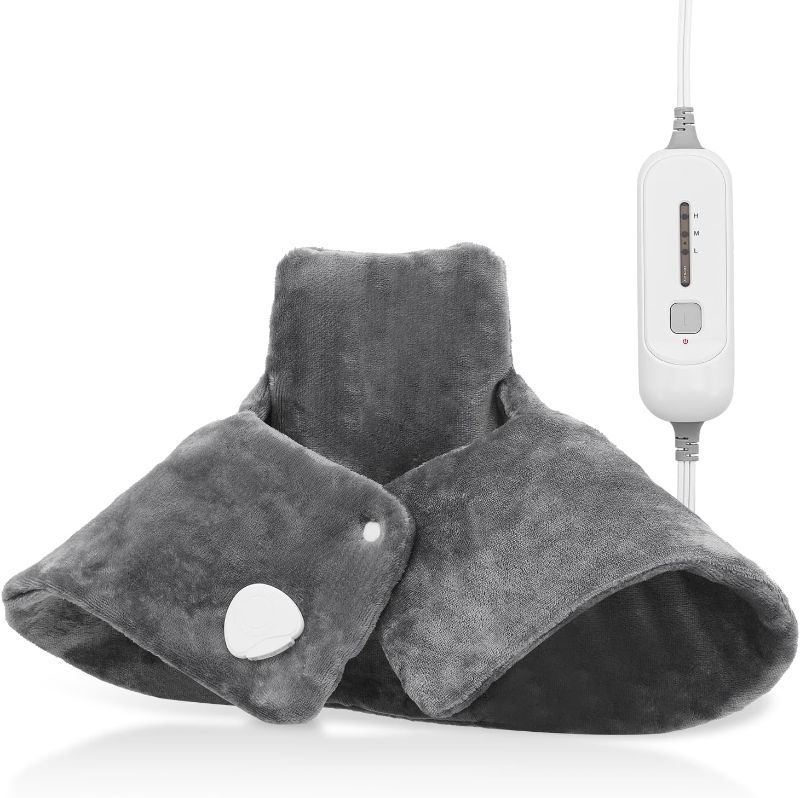 Photo 1 of 
mollie Heating Pad for Neck and Shoulders, 23" x 16" Flannel Electric Blanket with 3 Heat Levels & Timer for Home Office, Machine Washable...
Color:Dark Grey
