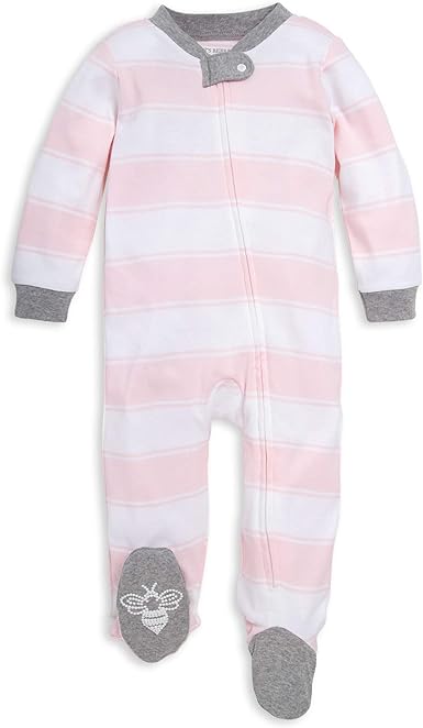 Photo 1 of 
Visit the Burt's Bees Baby Store
Burt's Bees Baby Baby Girls' Sleep and Play Pajamas, 100% Organic Cotton One-Piece Romper Jumpsuit Zip Front Pjs