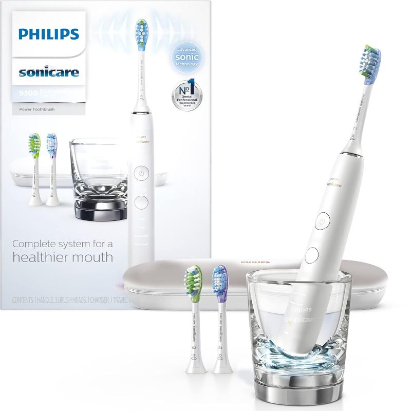 Photo 1 of 
Philips Sonicare DiamondClean Smart 9300 Rechargeable Electric Power Toothbrush, White, HX9903/01
Color:White