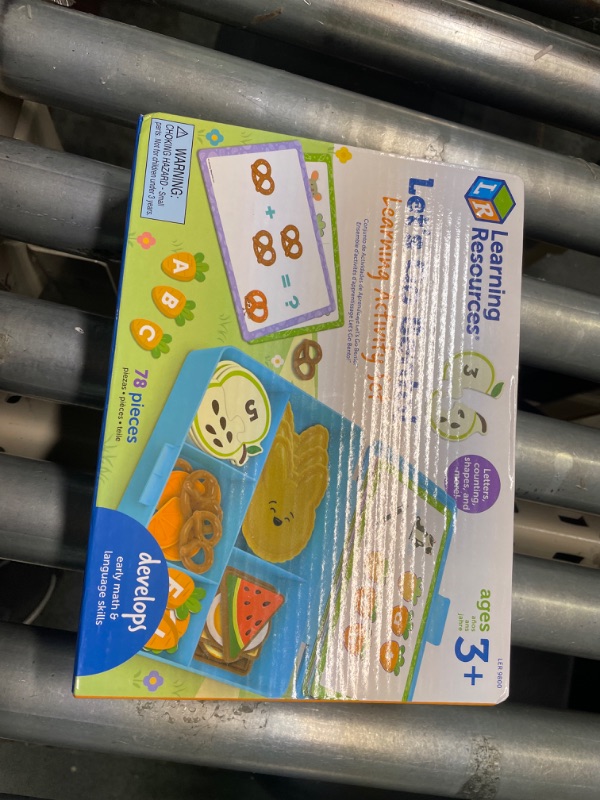 Photo 2 of Learning Resources Let's Go Bento! Learning Activity Set, 78 Pieces, Ages 3+, Preschool Learning Activities, Toddler Toys, Learning & Education Toys, Fine Motor Skills,Stocking Stuffers for Kids