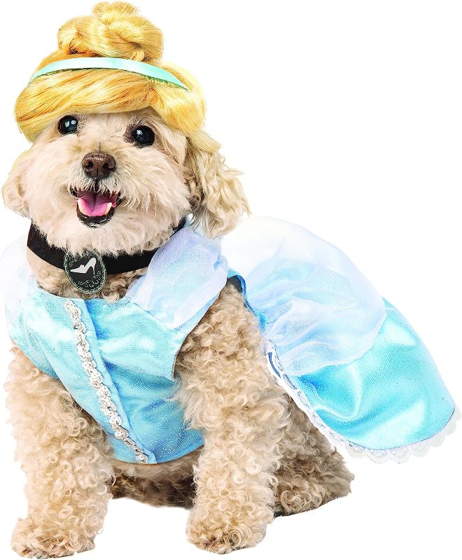 Photo 1 of 
Rubie's Disney Princess Pet Costume, Cinderella, X-Large
Size:X-Large