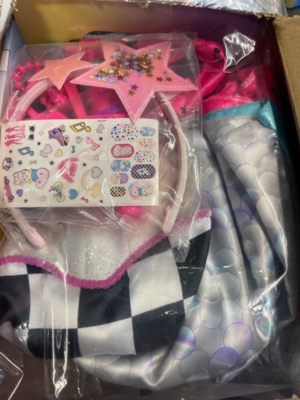 Photo 3 of Barbie Dress Up Trunk Set, 21 Fashion Accessories Included, Size 4-6X, Amazon Exclusive, by Just Play