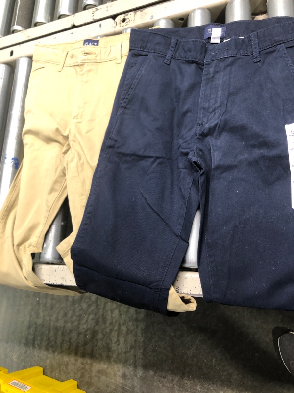 Photo 1 of 2 Pants Colors: Navy Blue, Beige Kids Size 12 Stretch