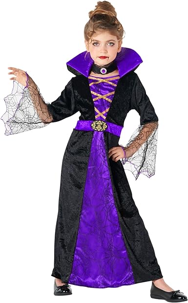 Photo 1 of Morph Halloween Vampire Costume For Girls Kids Girl Vampire Costume Scary Little Girl Vampire Costume Halloween Costume Girls