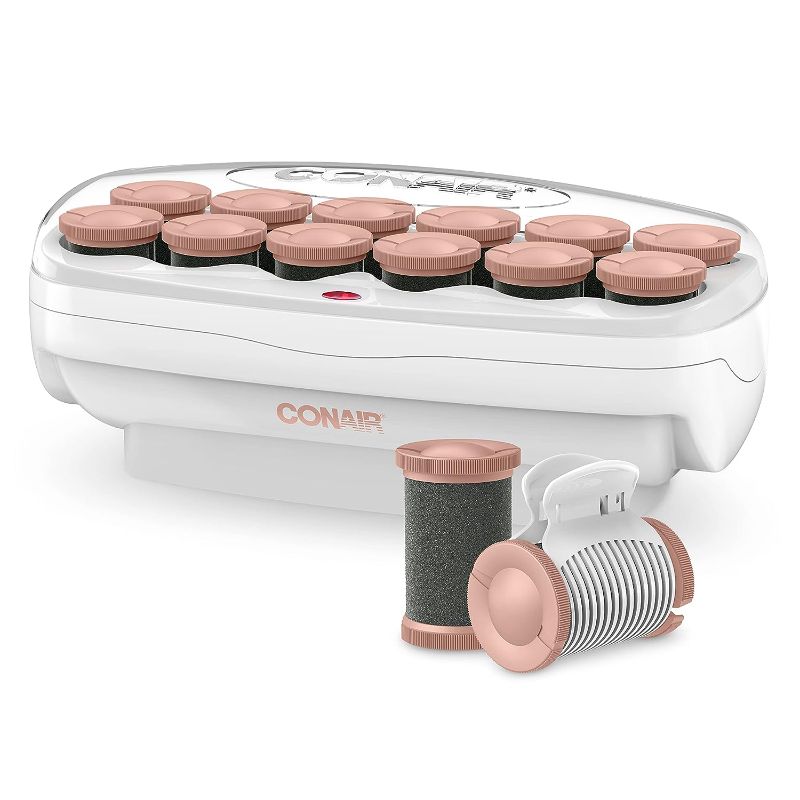 Photo 1 of 
Conair Ceramic 1 1/2-inch Hot Rollers, Super Clips Included, Create Big Bouncy Curls