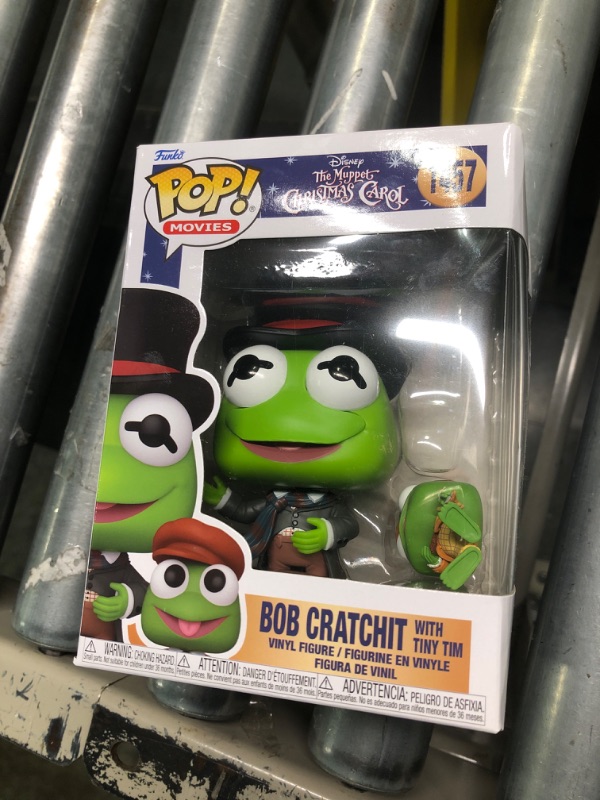 Photo 2 of Funko Pop! & Buddy: Disney Holiday - The Muppet Christmas Carol, Kermit and Robin as Bob Scratchit with Tiny Tim