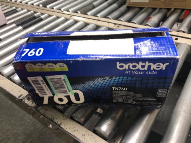 Photo 2 of Brother Genuine Cartridge TN760 High Yield Black Toner,1 Pack