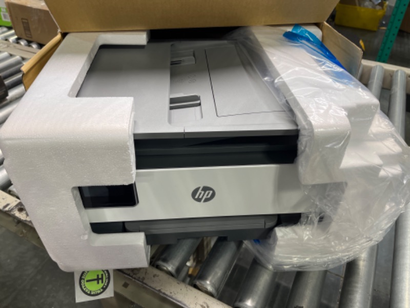 Photo 4 of HP OfficeJet Pro 8034e Wireless Color All-in-One Printer with 1 Full Year Instant Ink,White