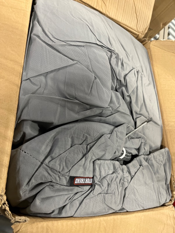 Photo 2 of Motor Trend 4-Layer 4-Season Auto (Waterproof Outdoor UV Protection for Heavy Duty Use Full Car Cover for Vans, Suvs, Crossovers up to 210") 2XL