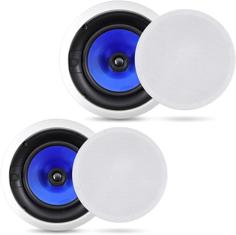 Photo 1 of 2-Way in-Wall in-Ceiling Speaker System - Pyle PIC8E 2 pcs