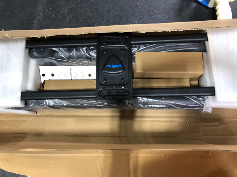 Photo 1 of MOUNTUP Ceiling TV Mount, Hanging TV Ceiling Mount for TVs 26''-70'', Full Motion TV Bracket with Max 60 Inches Height Adjustment, Max VESA 600x400mm Hold Up to 110 Lbs LED LCD Flat Curved TVs MU0040