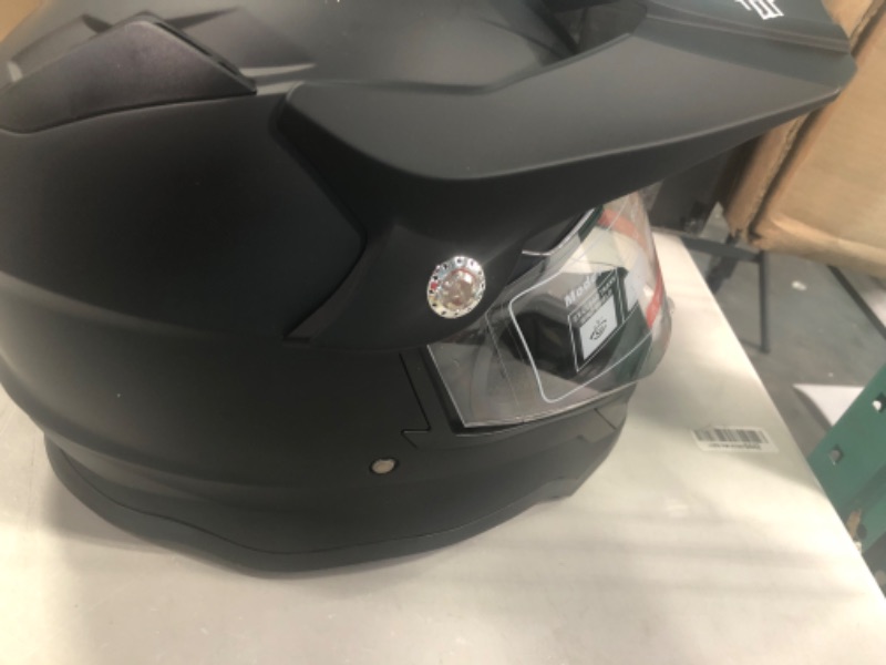 Photo 1 of AHR Full Face Dual Sport Motorcycle Helmet Dirt Bike Off Road ATV Motocross Lightweight Helmet DOT Approved H-VEN35
