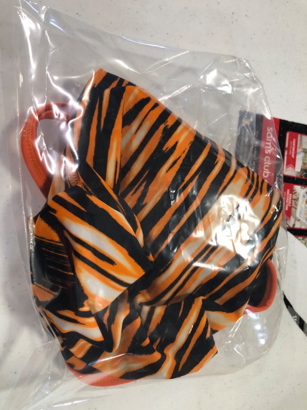 Photo 2 of Speedo Women's Swimsuit One Piece Endurance+ Cross Back Printed Adult Team Colors Wave Speedo Orange 38