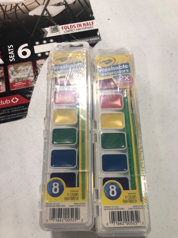 Photo 2 of Crayola 8ct Kids Watercolor Paints with Brush