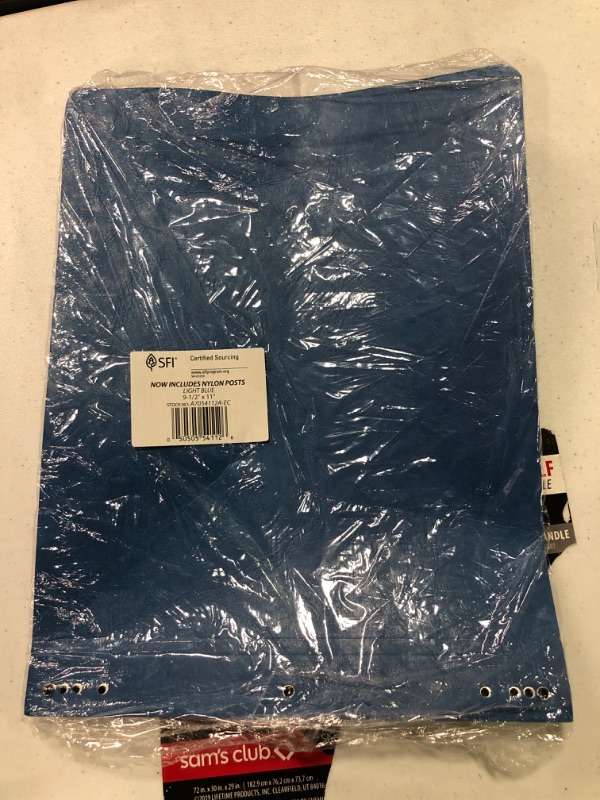 Photo 2 of ACC54112 Data Processing Binder, 6" Cap, 9-1/2"x11", Blue