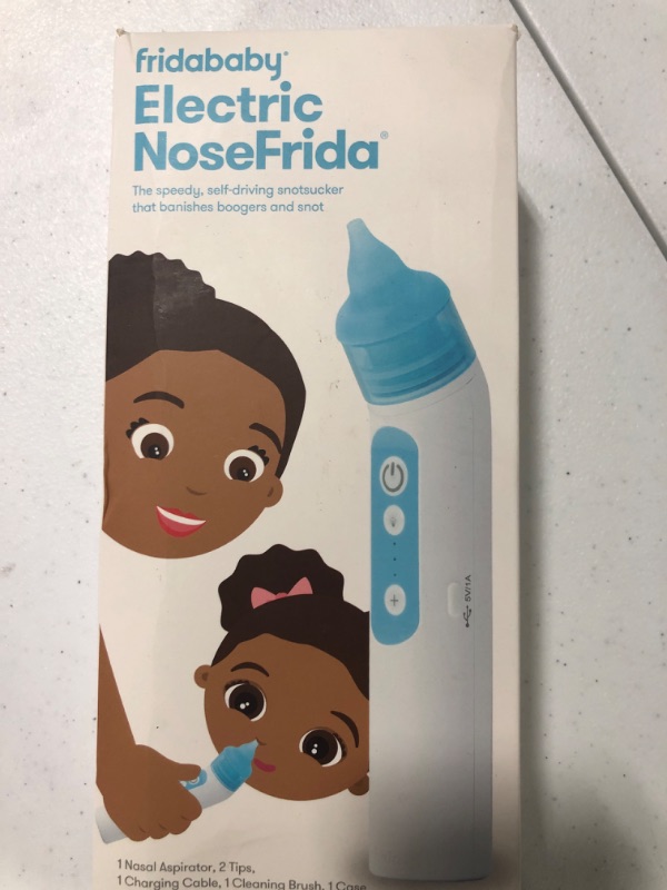 Photo 2 of FridaBaby Electric NoseFrida | USB Rechargeable Nasal Aspirator with Different Levels of Suction by Frida Baby