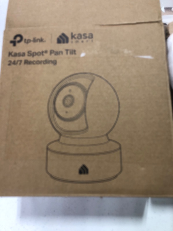 Photo 2 of Kasa Indoor Pan/Tilt Smart Security Camera, 1080p HD Dog Camera 2.4GHz with Night Vision, Motion Detection for Baby and Pet Monitor, Cloud & SD Card Storage, Works with Alexa & Google Home (EC70) Pan/Tilt Camera New 1080P