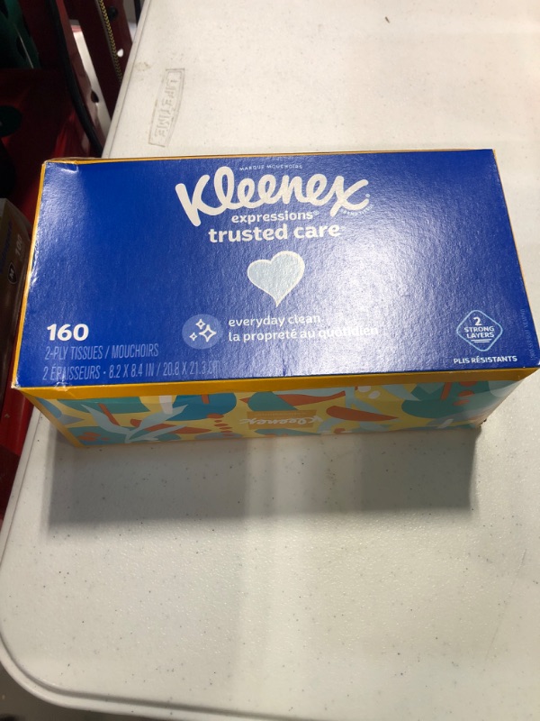 Photo 1 of Kleenex Facial Tissues, 160 Count 