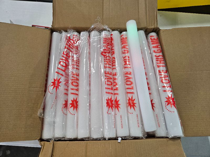 Photo 3 of  40 Pcs Foam Glow Sticks