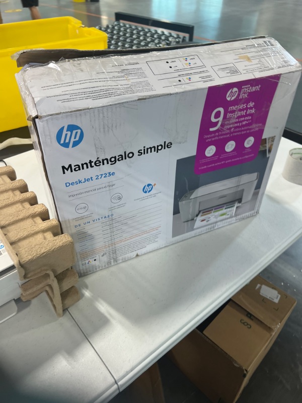 Photo 2 of HP DeskJet 2723e All-in-One Printer with Bonus 9 Months of Instant Ink