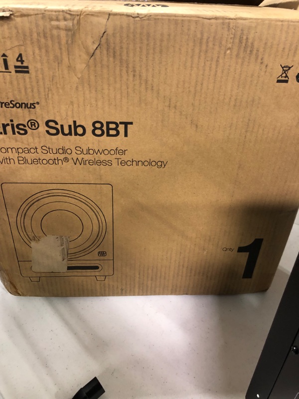 Photo 4 of PreSonus Eris Sub 8BT — 8-inch Active Studio Subwoofer with Bluetooth for Multimedia, Gaming, Studio-Quality Music Production 8" Sub (Bluetooth) Studio Subwoofer 2nd Generation