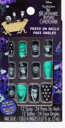 Photo 1 of nbc dark romance faux nails 