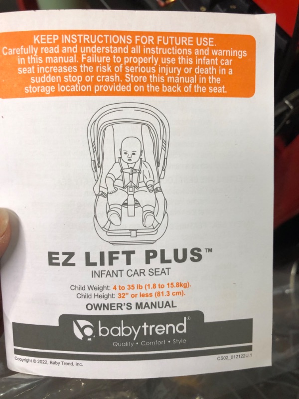 Photo 4 of Baby Trend EZ-Lift™ 35 Plus Infant Car Seat Base