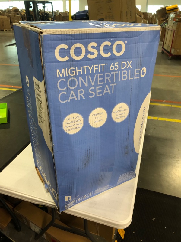 Photo 2 of Cosco Mighty Fit 65 DX Convertible Car Seat (Heather Onyx Gray)