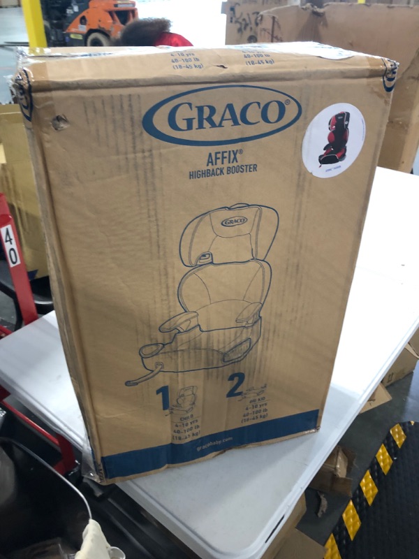 Photo 2 of Graco Affix Highback Booster Seat with Latch System, Atomic