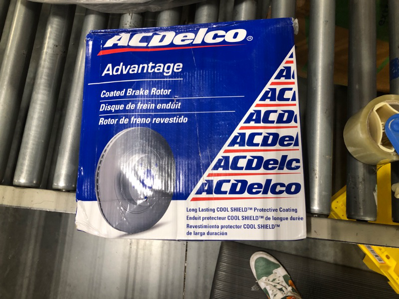 Photo 2 of ACDelco Advantage 18A928AC Coated Rear Disc Brake Rotor