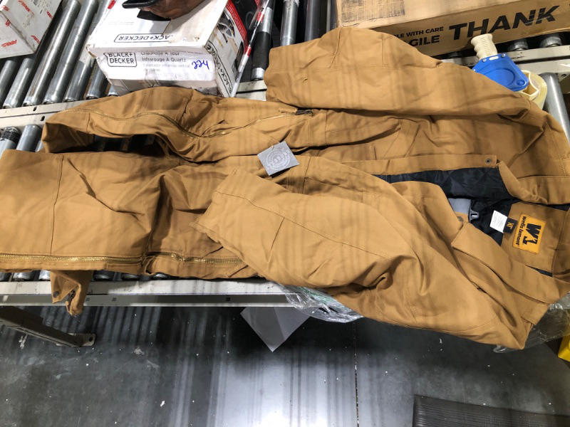 Photo 1 of Carhartt mens Loose Fit Washed Duck Insulated Coverall XL