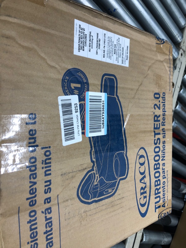 Photo 1 of Graco TurboBooster 2.0 Backless Booster Car Seat, Denton