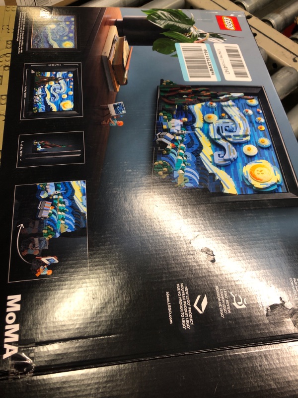 Photo 2 of LEGO Ideas Vincent Van Gogh - The Starry Night 21333 Building Set for Adults (2316 Pieces) Standard Packaging