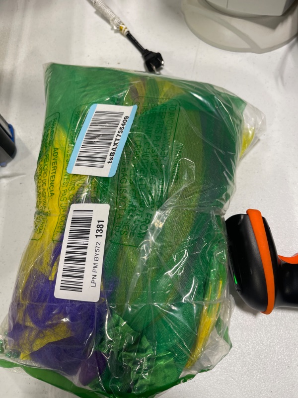 Photo 1 of 4 Sets Mardi Gras Costume Accessory Set Includes Yellow Green Purple Tutu Skirt Mardi Gras Furry Leg Covers Feathers Headband Mardi Gras Beads for Women Girls Party Costume
