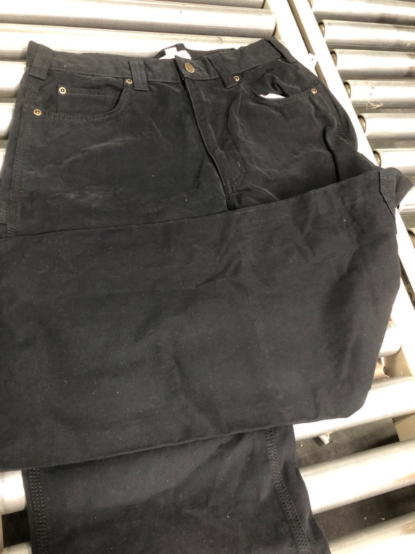 Photo 3 of Amazon Essentials Men's Carpenter Jean with Tool Pockets 32W x 30L Black