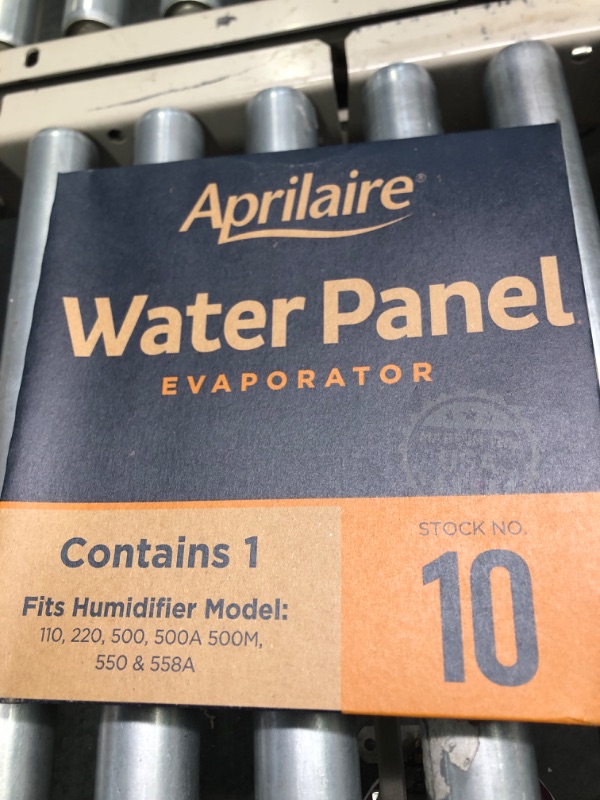 Photo 2 of AprilAire 10 Water Panel Humidifier Filter Replacement for AprilAire Whole House Humidifier Models 110, 220, 500, 500A, 500M, 550, 550A, 558 (Pack of 10)