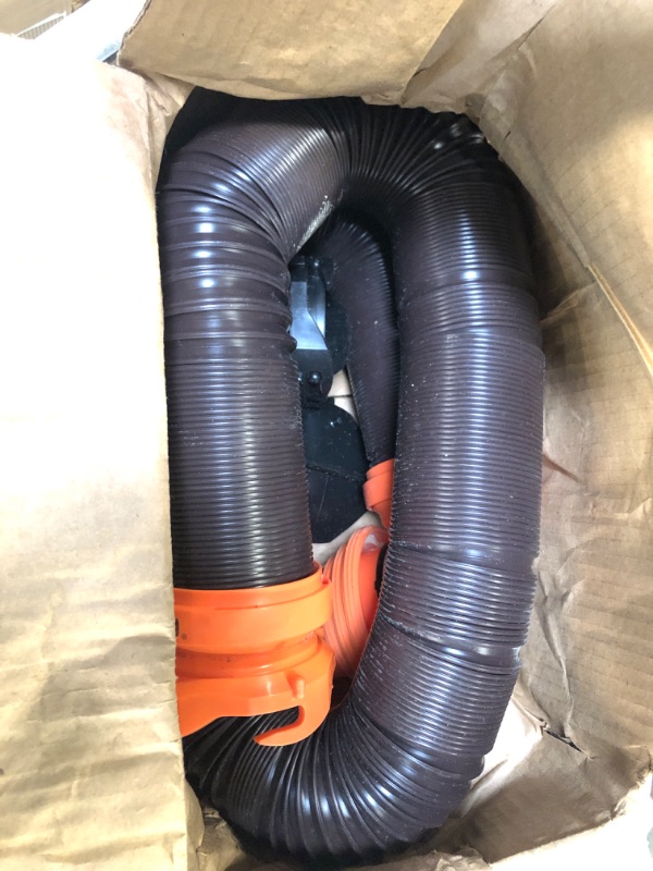 Photo 2 of Camco 39666 Deluxe 20' Sewer Hose Kit with Swivel Fittings and Wye Connector - Ready To Use Kit Complete with Sewer Wye and Elbow Fittings, Hoses, and Storage Caps 20' Sewer Hose Kit with Wye Connector