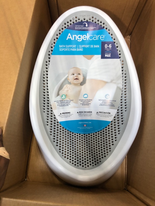 Photo 2 of Angelcare Baby Bath Support (Grey) | Ideal for Babies Less than 6 Months Old