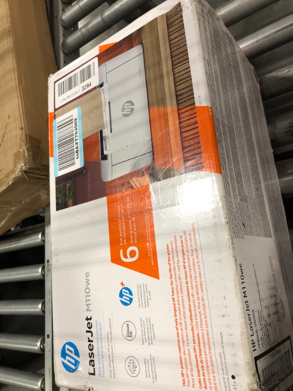 Photo 1 of HP LaserJet M110we Wireless Monochrome Printer with HP+ and Bonus 6 Months Instant Ink (7MD66E) New Version: HP+, M110we