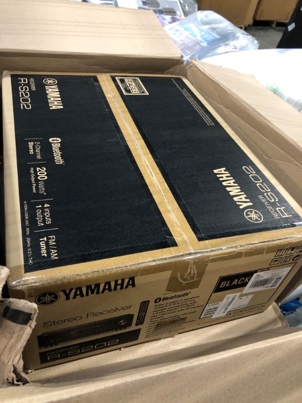 Photo 1 of YAMAHA R-S202BL Stereo Receiver R-S202BL receiver only