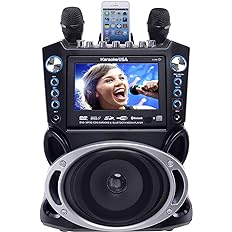 Photo 1 of Karaoke USA GF840 DVD/CDG/MP3G Karaoke Machine with 7" TFT Color Screen with Record and Bluetooth
