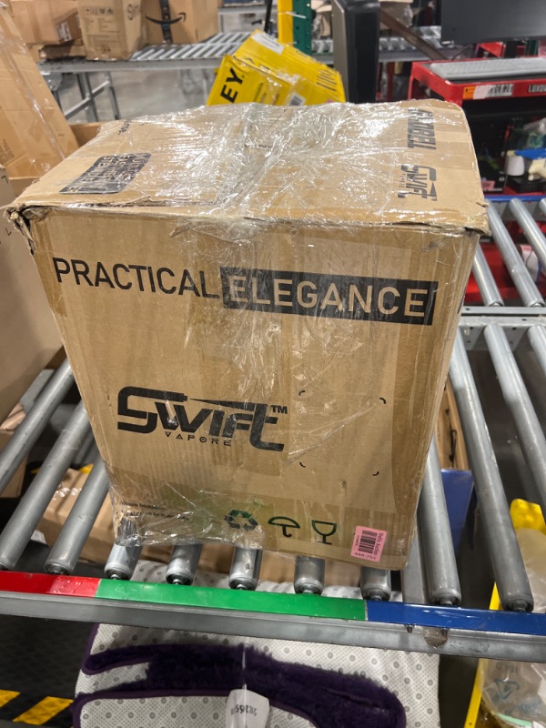 Photo 1 of ***damaged box*** GROBELL Steam Cleaner: 50s Fast Heat-up Multi Portable Handheld Deluxe Steamer Mop Machine for Furniture Upholstery Couch Mattress Surface Tile Grout Home Hardwood Floor Auto Car Detailing Cleaning Deluxe-White